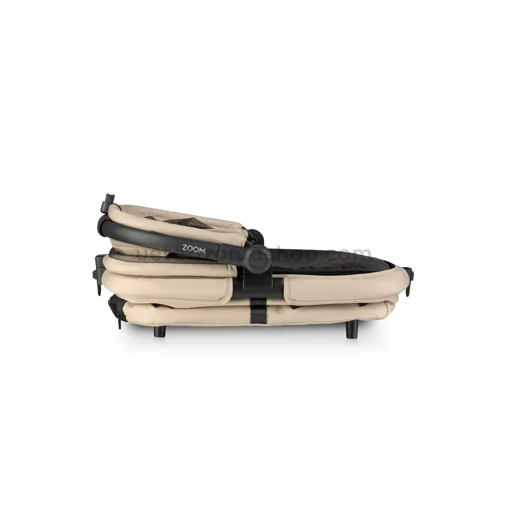 Cesta del carrito Urban Luxe Beige plegada para almacenamiento