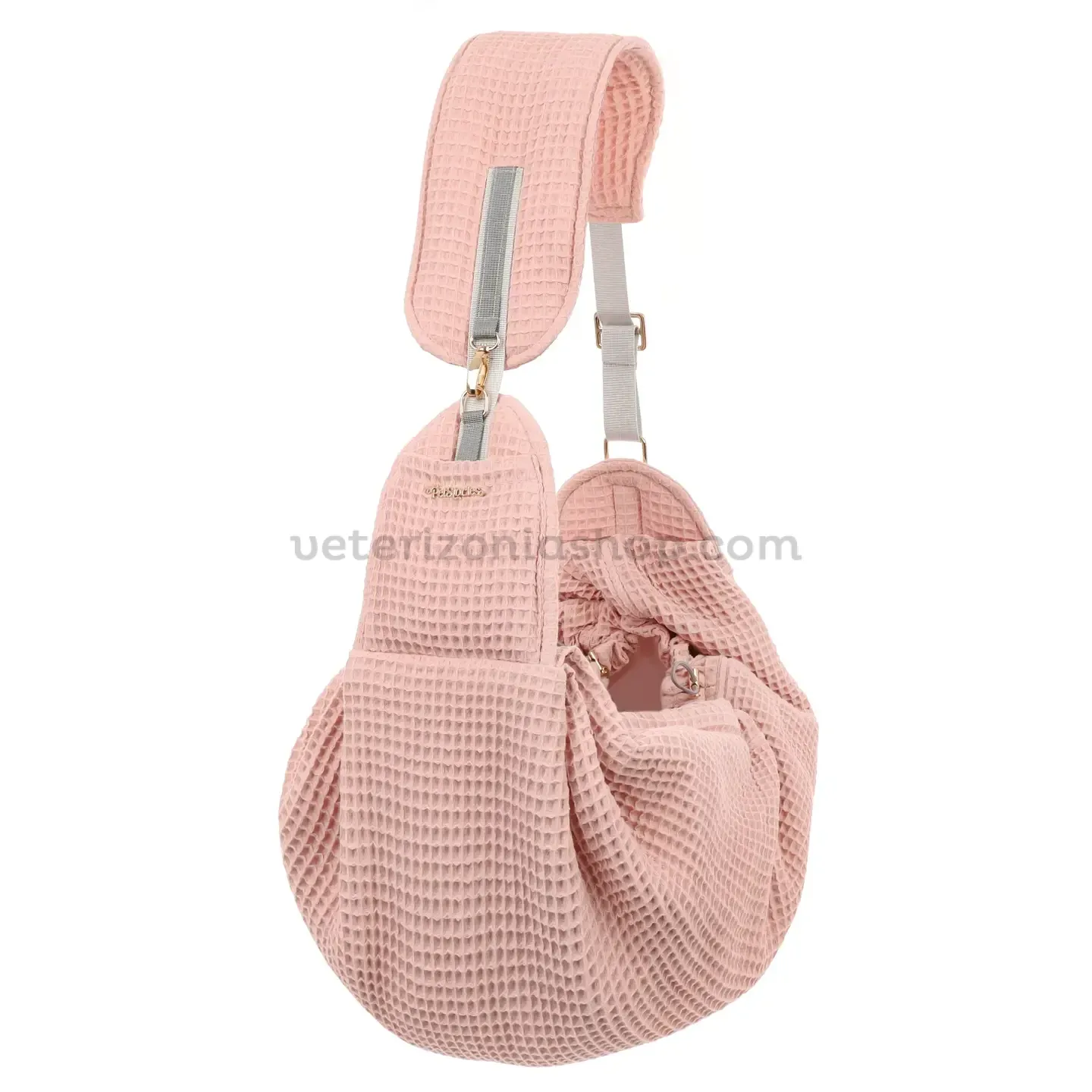 bandolera-perro-pequeno-lumi-rosa Bandolera para perro pequeño Lumi Rosa transpirable y ajustable