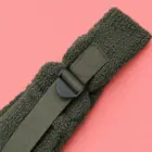 Correa ajustable de bandolera Teddy Verde para perro pequeño