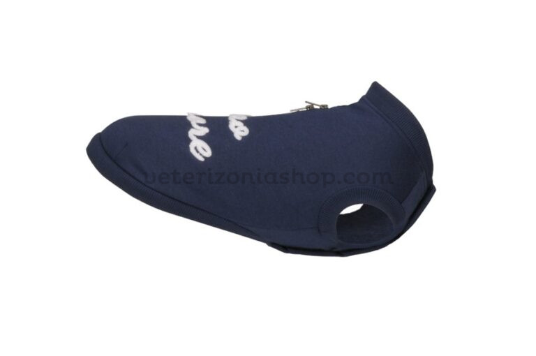 Sudadera Camon Ciao Amore azul marino con bordado