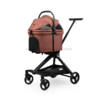 Carrito para perros y gatos Urban Luxe Terra con cesta extraíble