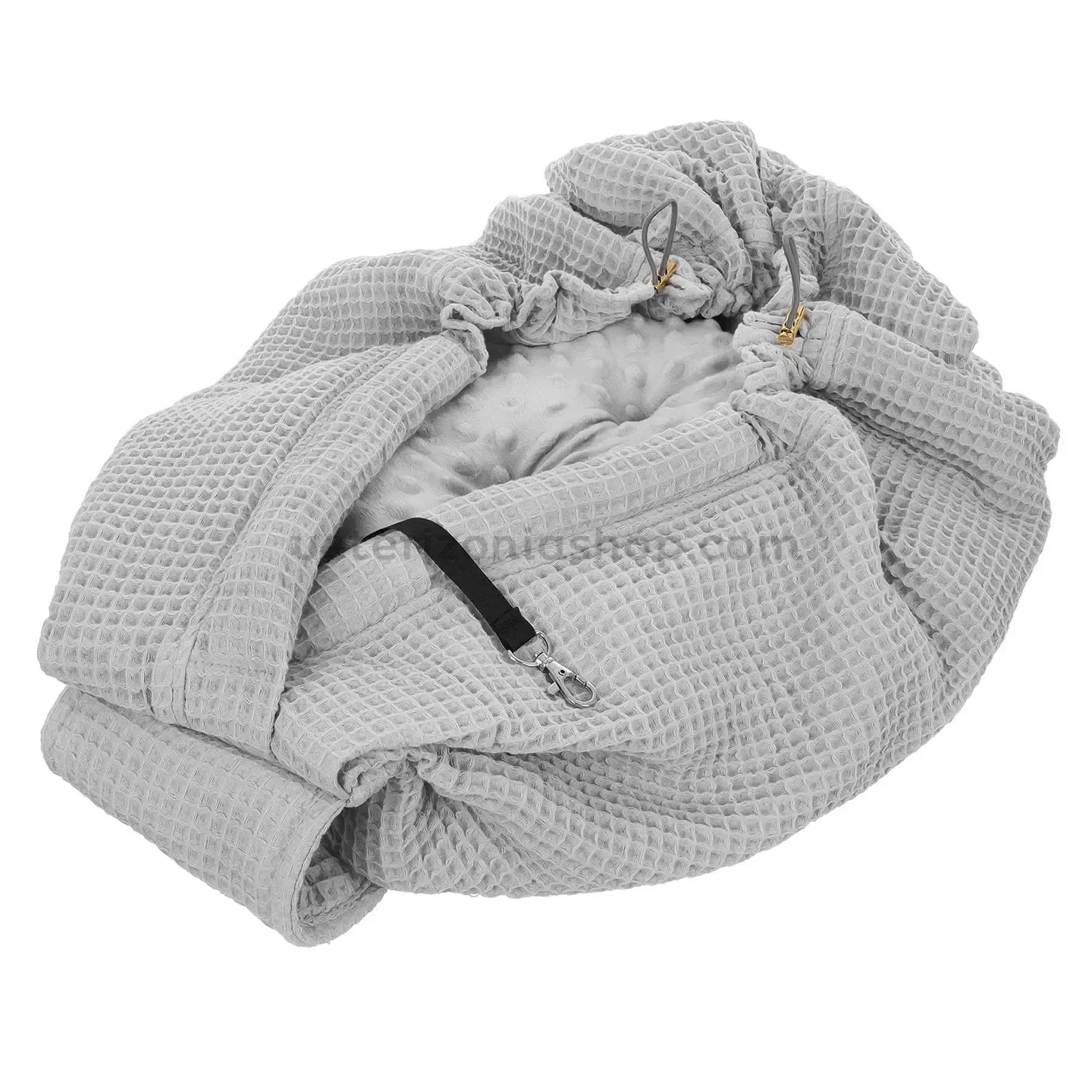 Interior de bandolera Lumi Gris con cojín y correa de seguridad