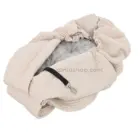 Interior acolchado de bandolera para perro pequeño Lumi Latte