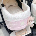 Protector envolvente rosa Autumn Bless para el interior del carrito